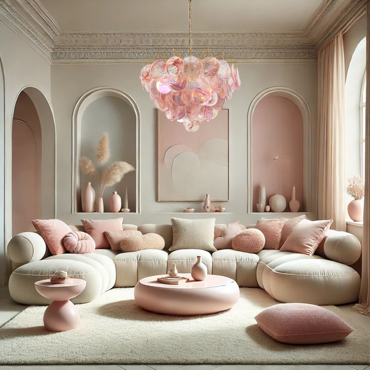 подвесная люстра loft it lolly 10492/800 pink