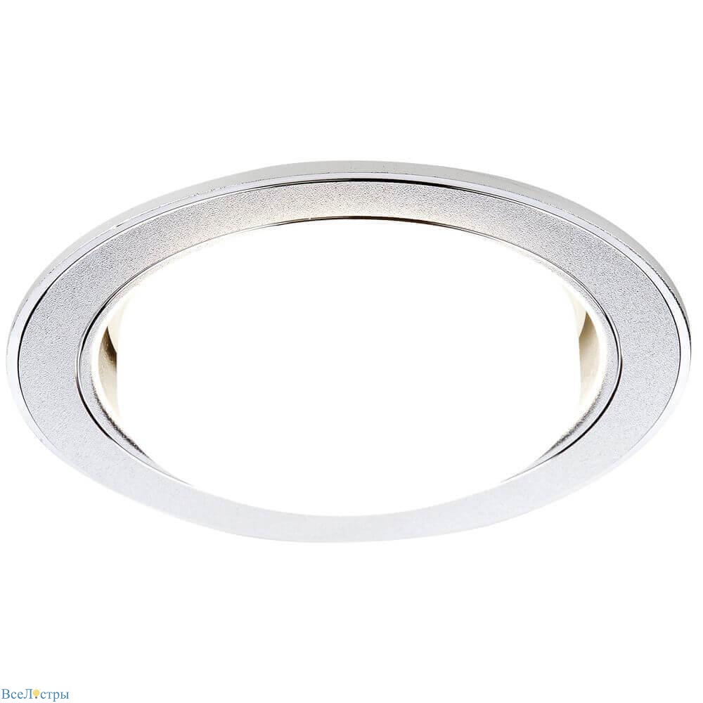 встраиваемый светильник ambrella light gx53 classic g170 ps/ch