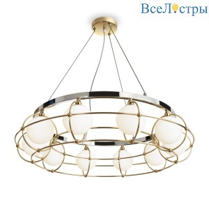 Подвесная люстра Maytoni Carcass MOD312PL-10GCH