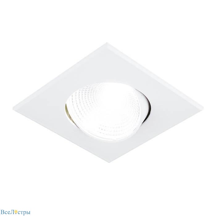 встраиваемый светодиодный светильник ambrella light techno led s490 w