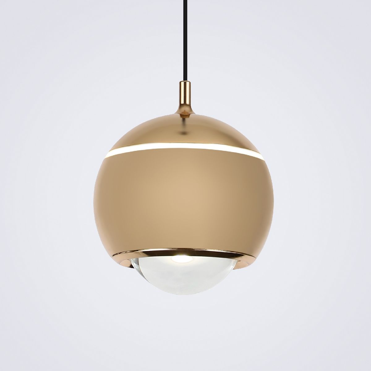 подвесной светильник led4u l8753-1gd
