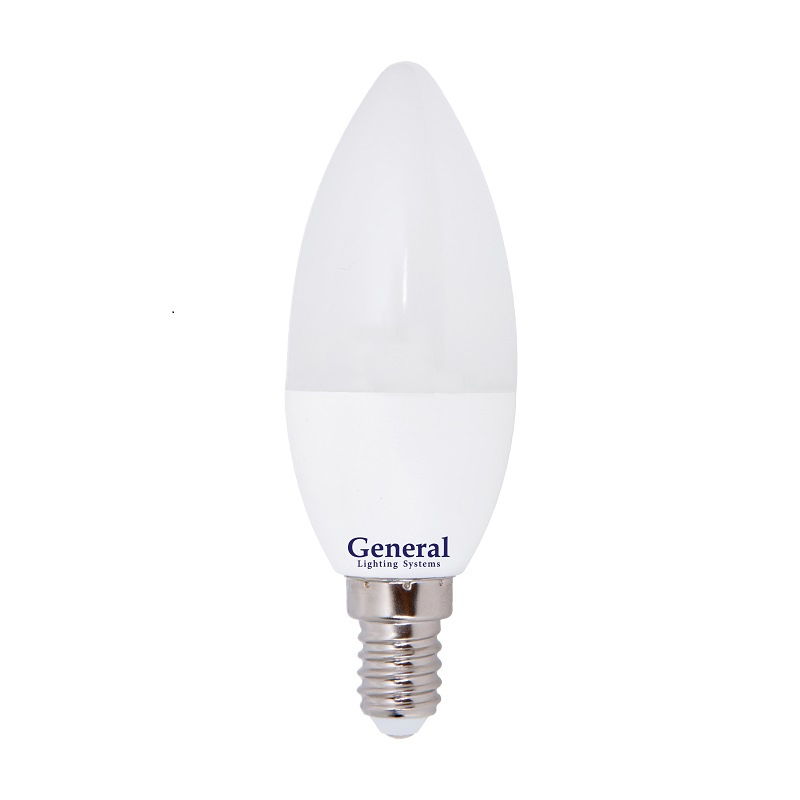 светодиодная лампа general glden-cf-8-230-e14-4500 638300