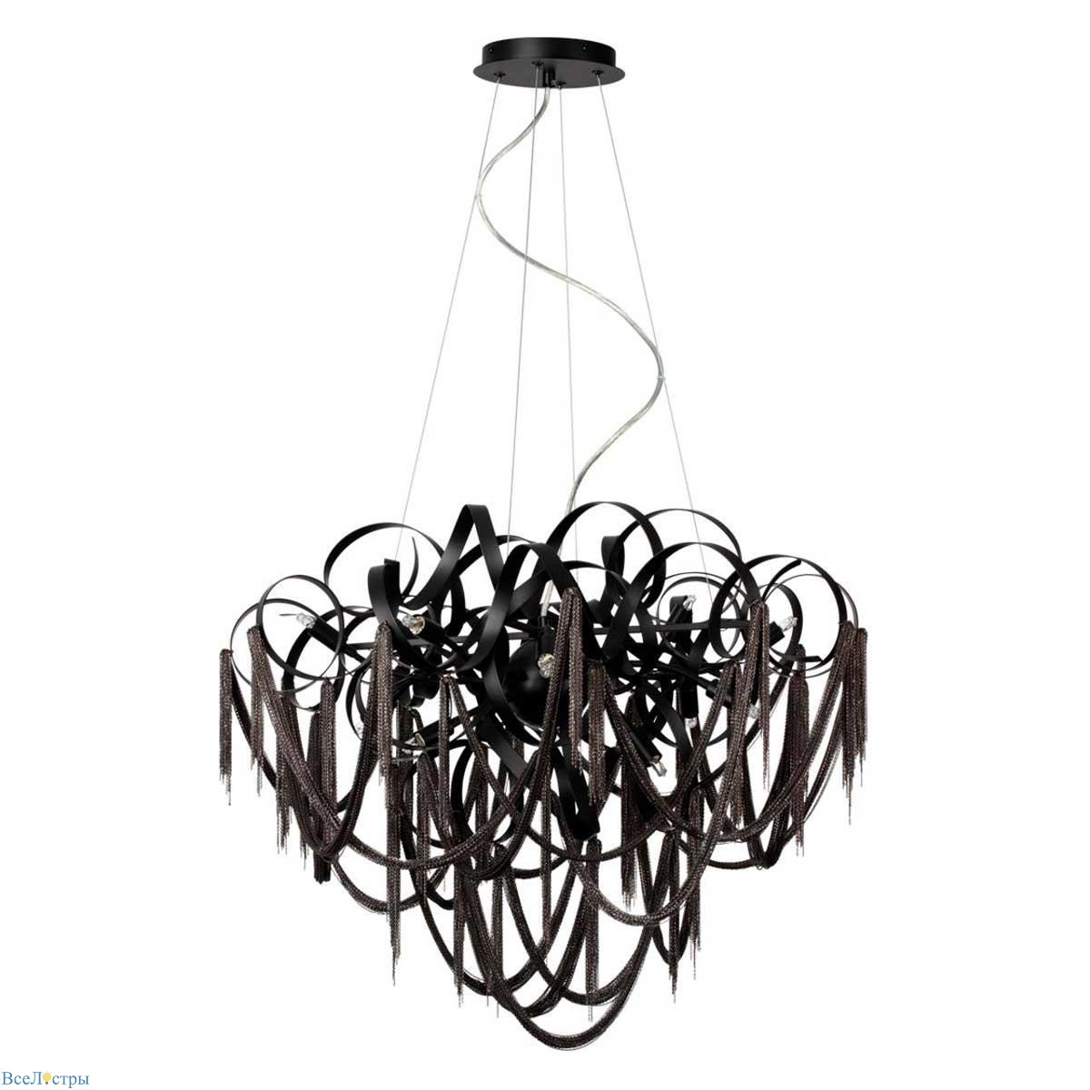 подвесная люстра odeon light chainy 5067/12