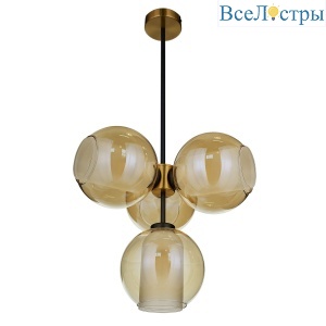Люстра на штанге 33 Идеи CHN800L.04.17BL.ASB-M04AM