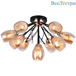 Потолочная люстра Illumico IL1284-10CPA-29 BK GD
