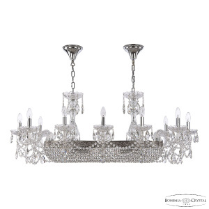 Подвесная люстра Bohemia Ivele Crystal 1453/12/195/800 Ni