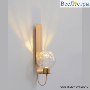Бра Crystal Lux BELLA AP1 BRASS