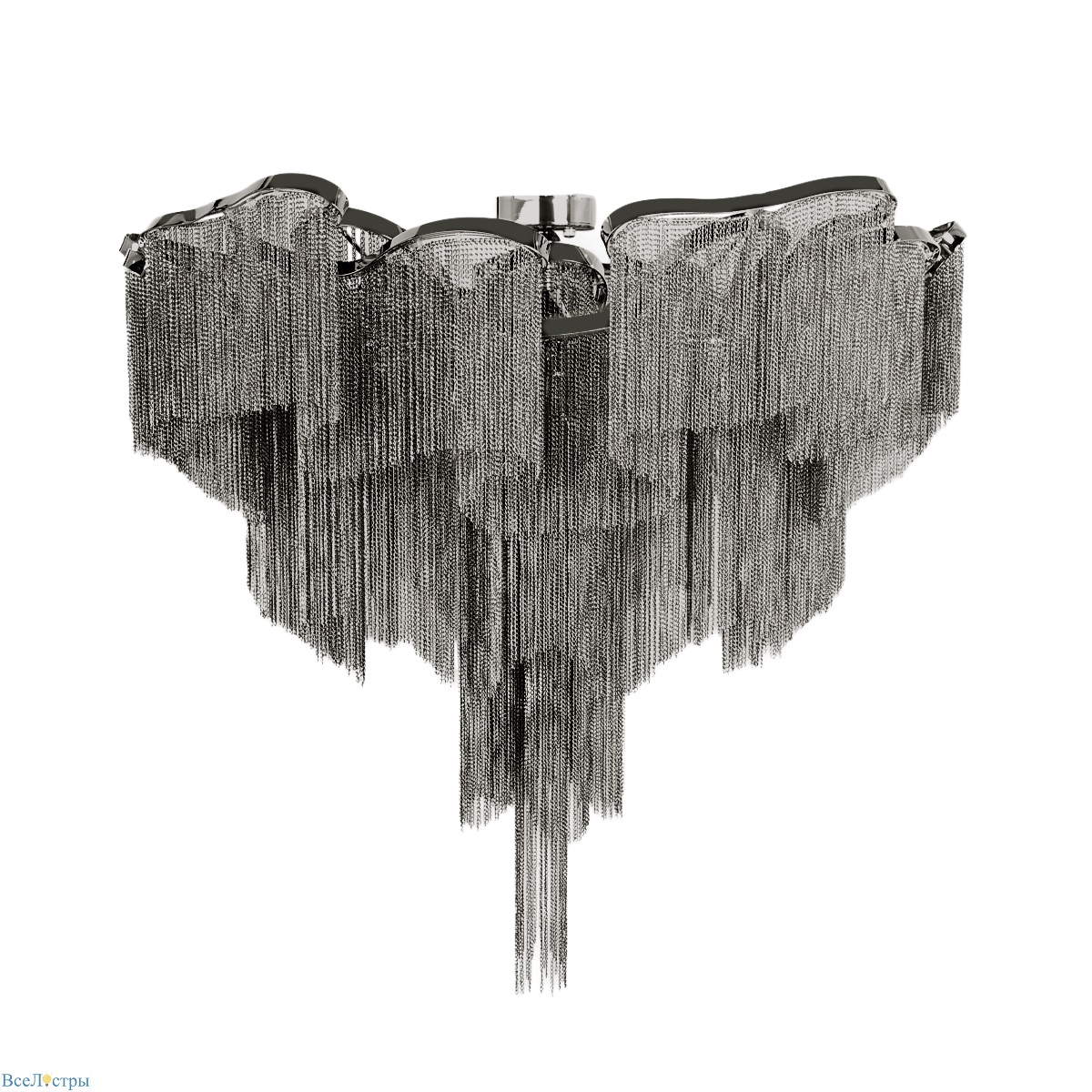 потолочная люстра loft it stream 10208/1000c gunmetal