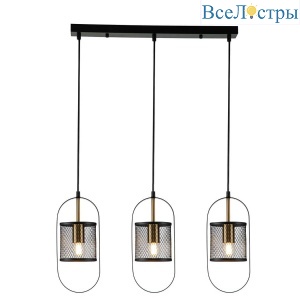 Подвесной светильник Indigo Via 10009/3P Black V000183
