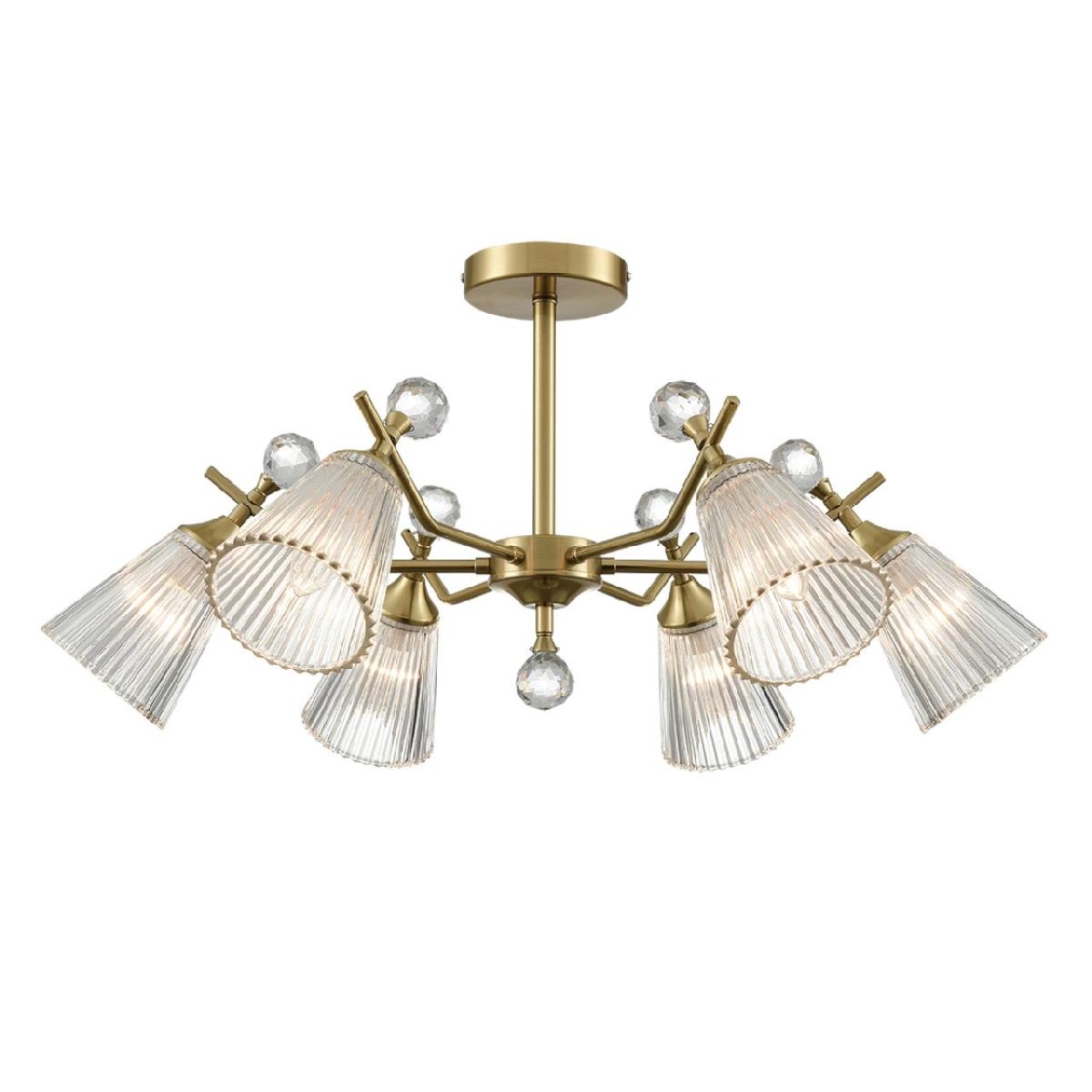люстра на штанге lumion aurica 8046/6c