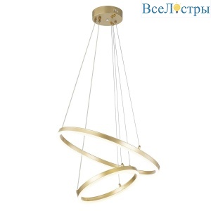 Подвесной светодиодный светильник Escada Void 10254/2LED Gold APP