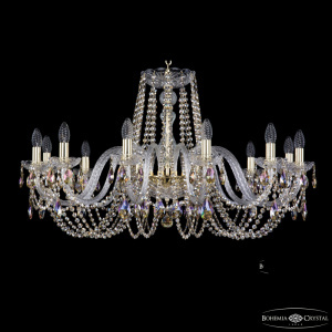 Подвесная люстра Bohemia Ivele Crystal 1402/12/360 G R801