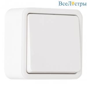 Выключатель одноклавишный проходной Arte Milano 310.32-1.white