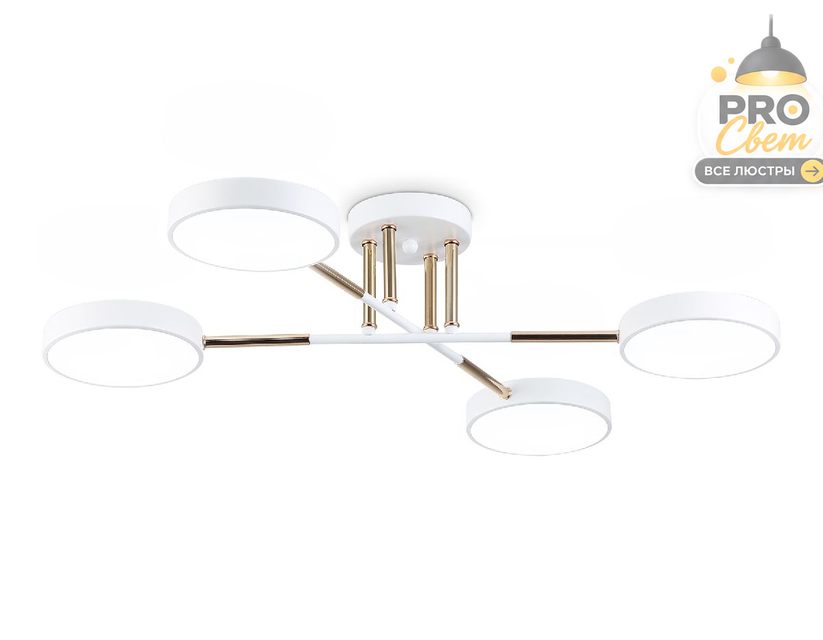 потолочная люстра ambrella light linetech comfort fl516331