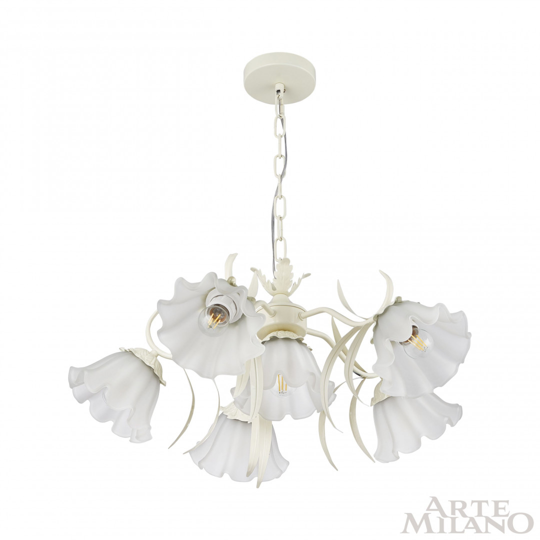 подвесная люстра arte milano napoli 316066/d680/6 iv