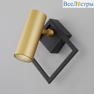 Бра Eurosvet 20091/1 LED черный/ золото