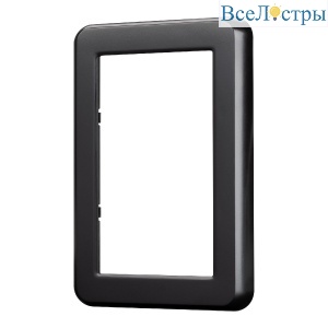 Рамка двухместная Arlight FRM-VERSA-PL-D-BK 043771
