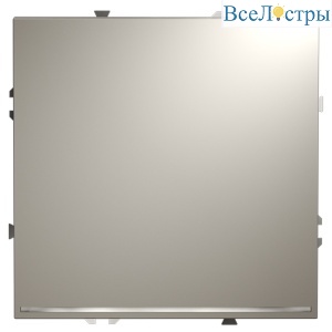 Проходной переключатель одноклавишный с подсветкой Voltum S70 VLS010403 (кашемир)