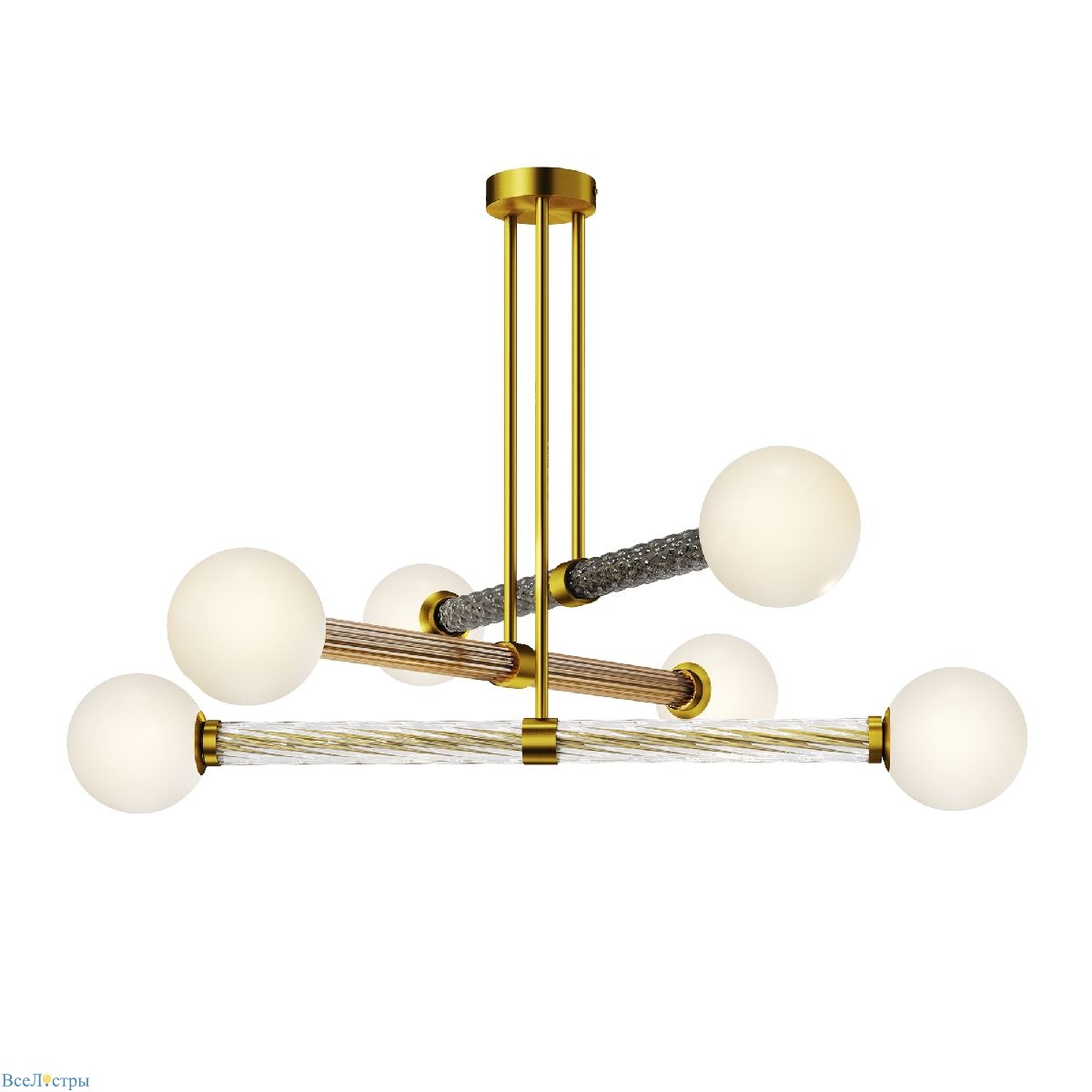 потолочная люстра maytoni teatro mod287pl-06bs