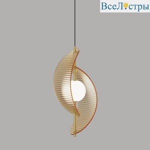 Подвесной светильник Delight Collection MD24030035-1A brass/amber