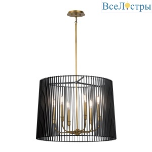 Подвесная люстра Kichler Linara QN-LINARA-6P-BK