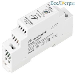 Блок питания Arlight ARV-DR15-24 (24V, 0.63A, 15W) 031084