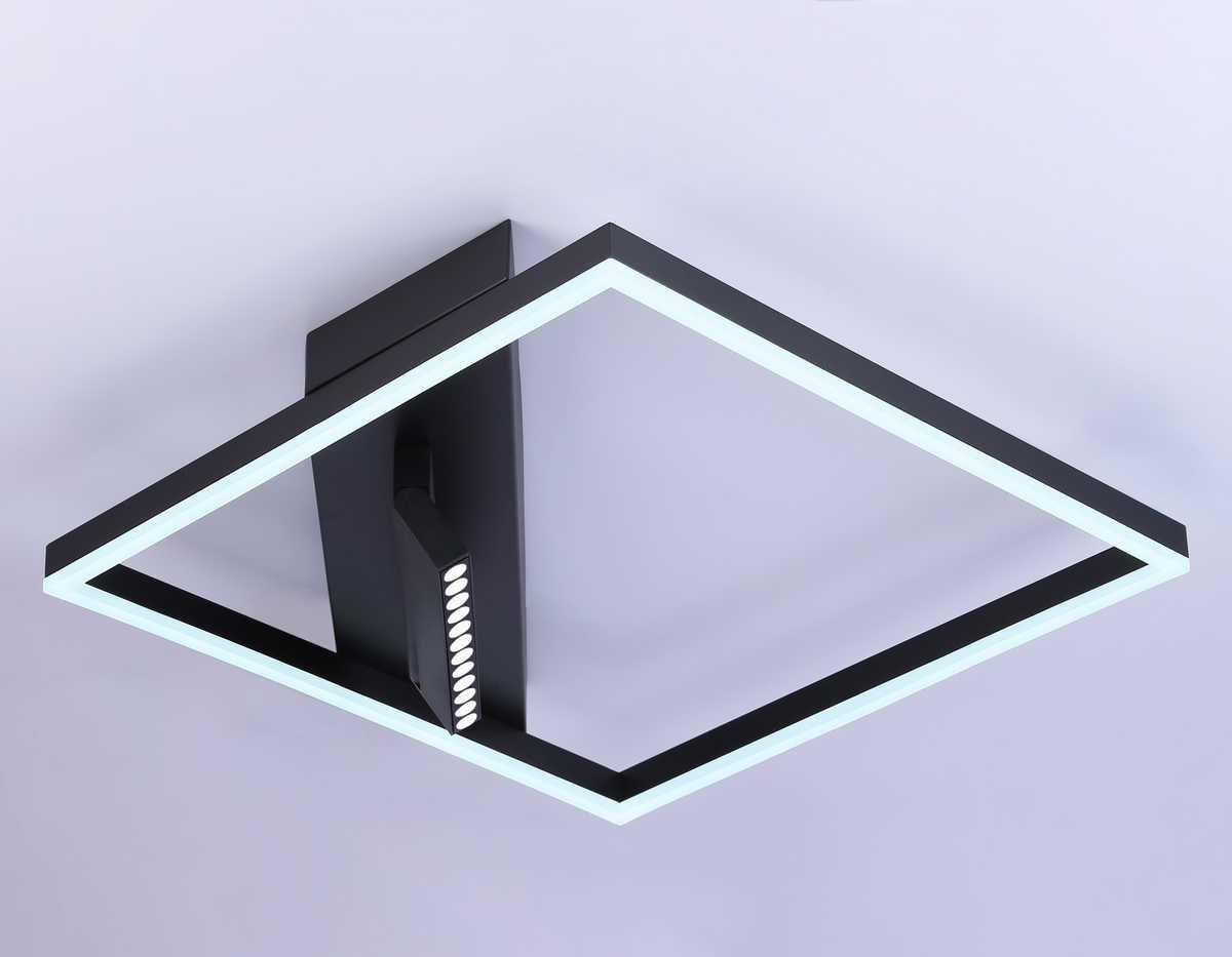 потолочный светодиодный светильник ambrella light comfort linetech fl51464