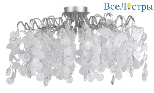 Потолочная люстра Crystal Lux Tenerife PL8 Silver