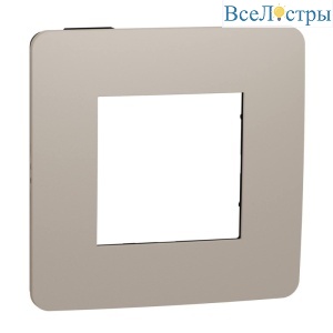 Рамка 1-постовая Schneider Electric Unica New NU280228