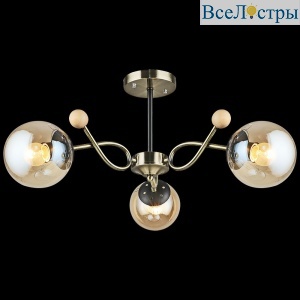 Люстра на штанге Reluce 02021-0.3-03 AB+BK