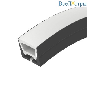 Силиконовый профиль Arlight WPH-FLEX-1616-TOP-S11-5m BLACK 045759
