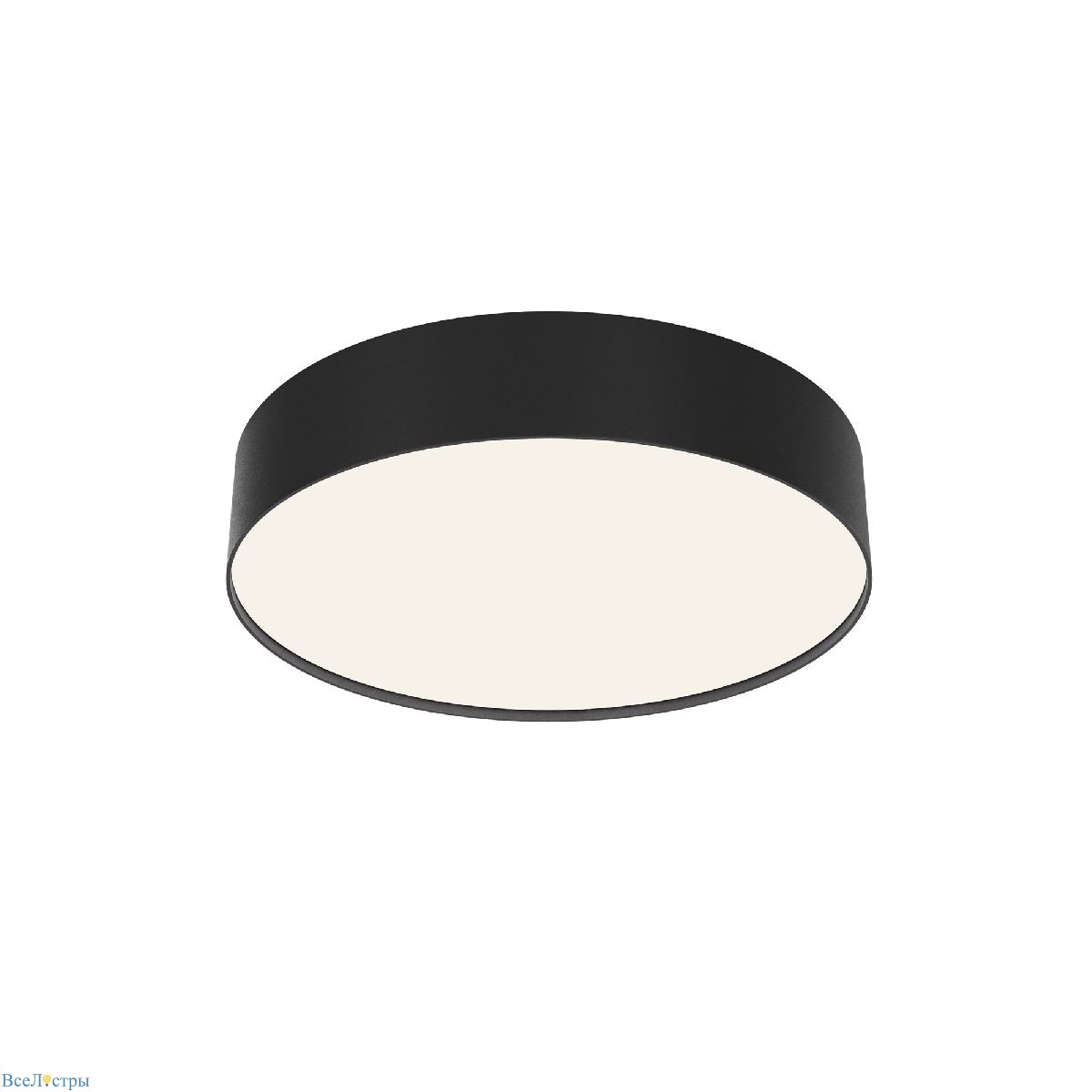 потолочный светильник maytoni zon c032cl-36w4k-rd-b