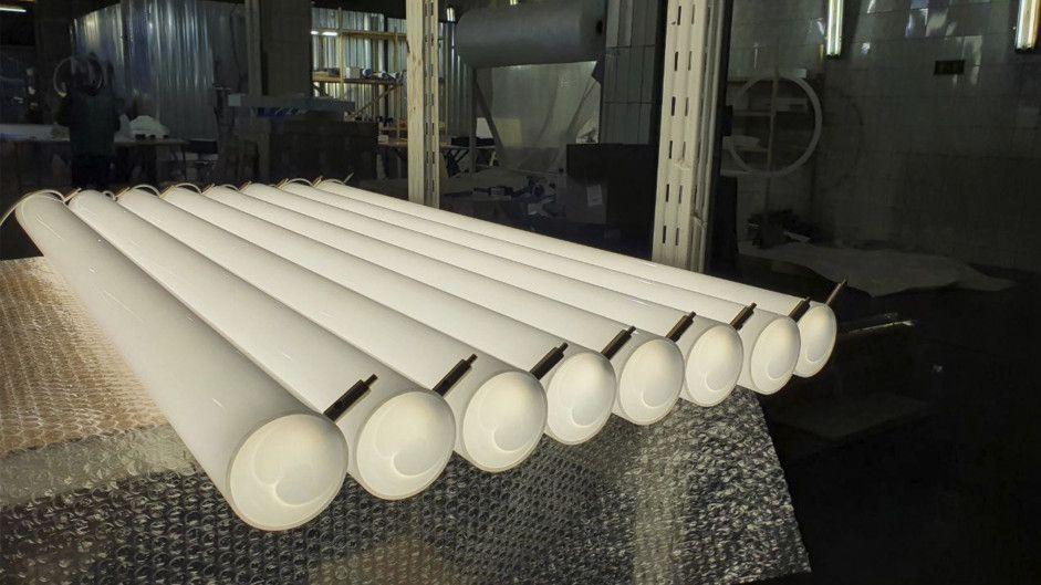 подвесной светодиодный светильник siled truba-02 7370287