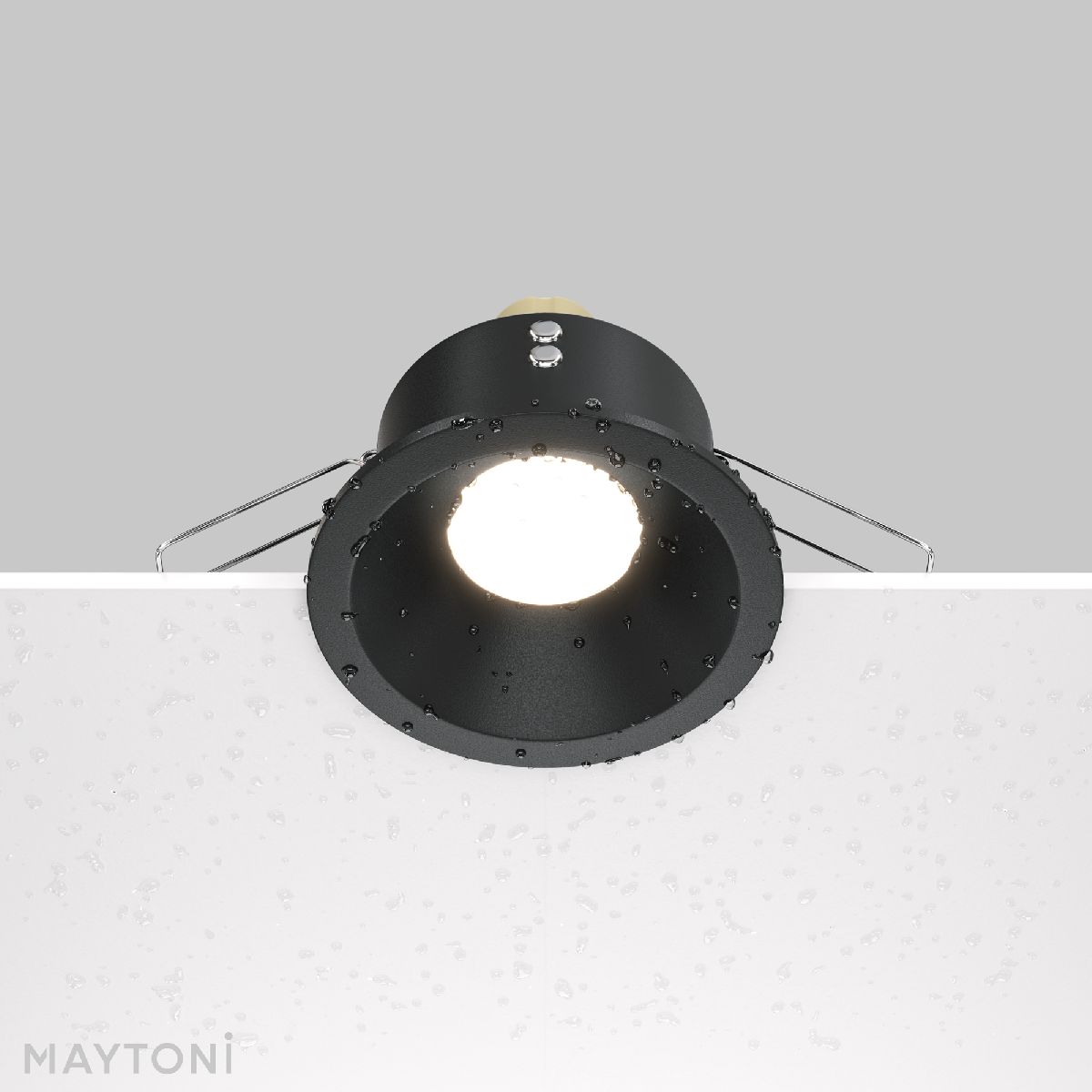 встраиваемый светильник maytoni zoom dl032-2-01b