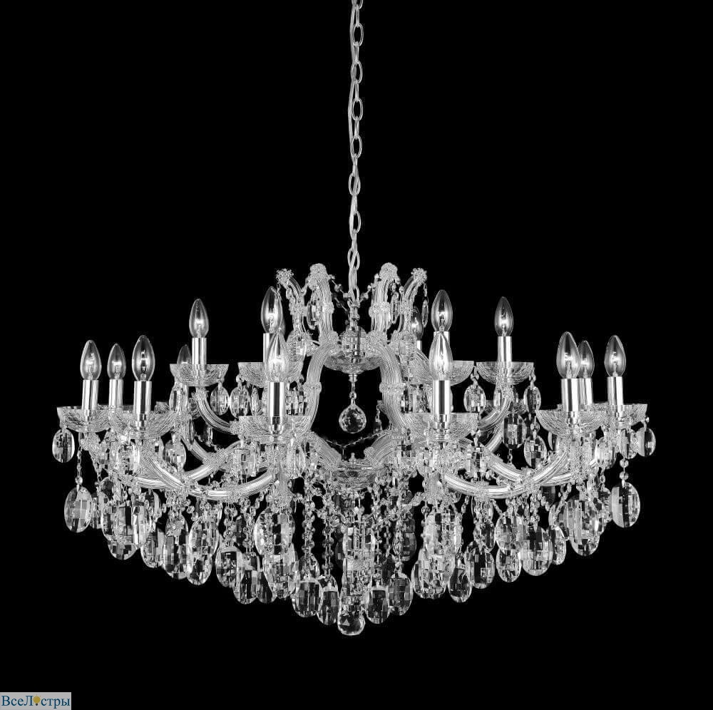подвесная люстра crystal lux hollywood hollywood sp12+6 chrome