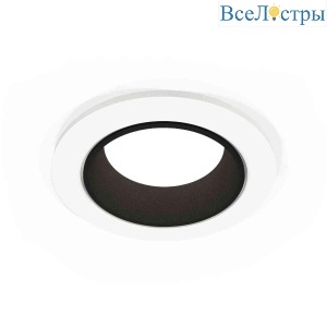 Комплект встраиваемого светильника Ambrella light Techno Spot XC6512002 SWH/SBK белый песок/черный песок (C6512, N6111)