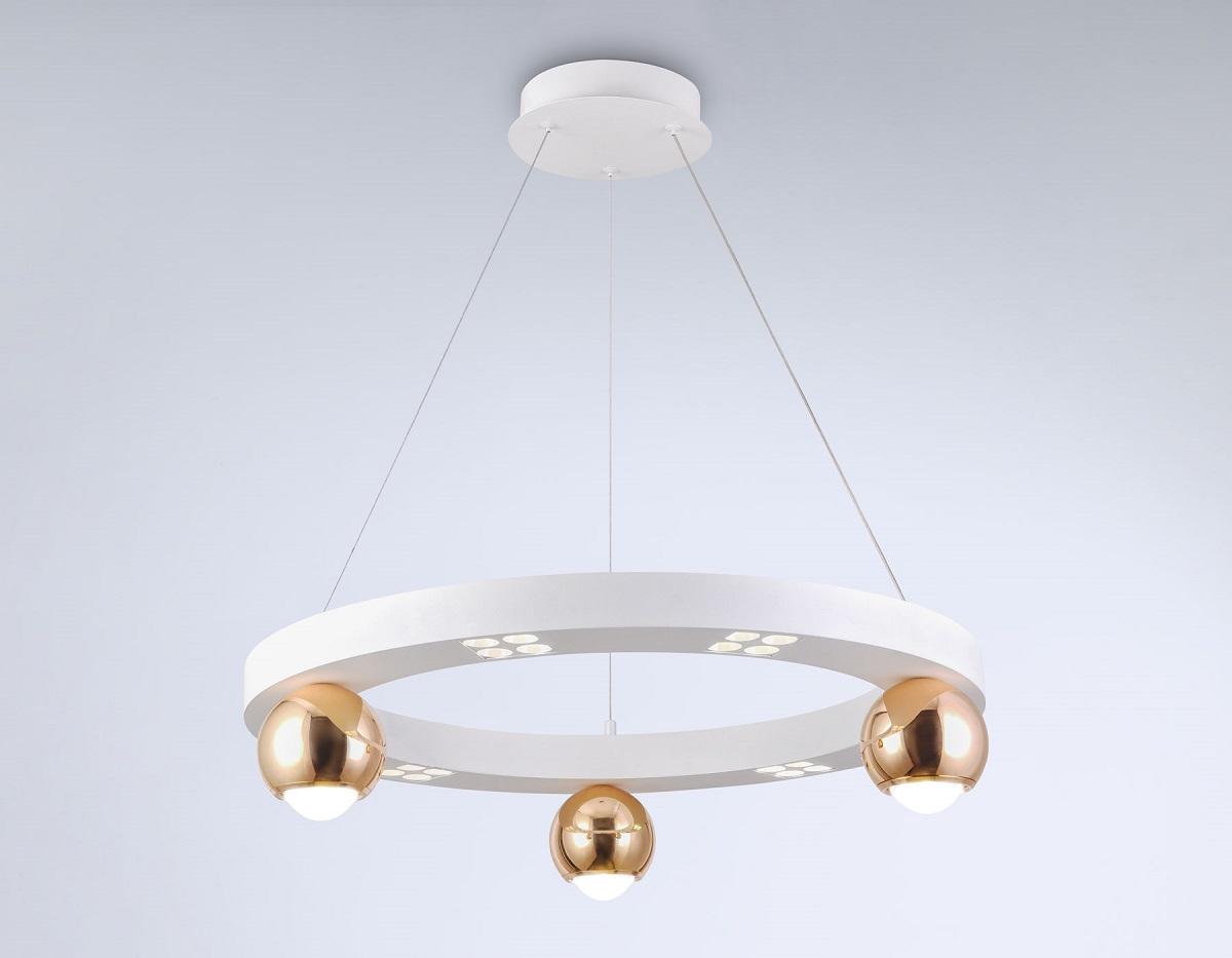 подвесной светодиодный светильник ambrella light comfort linetech fl5959