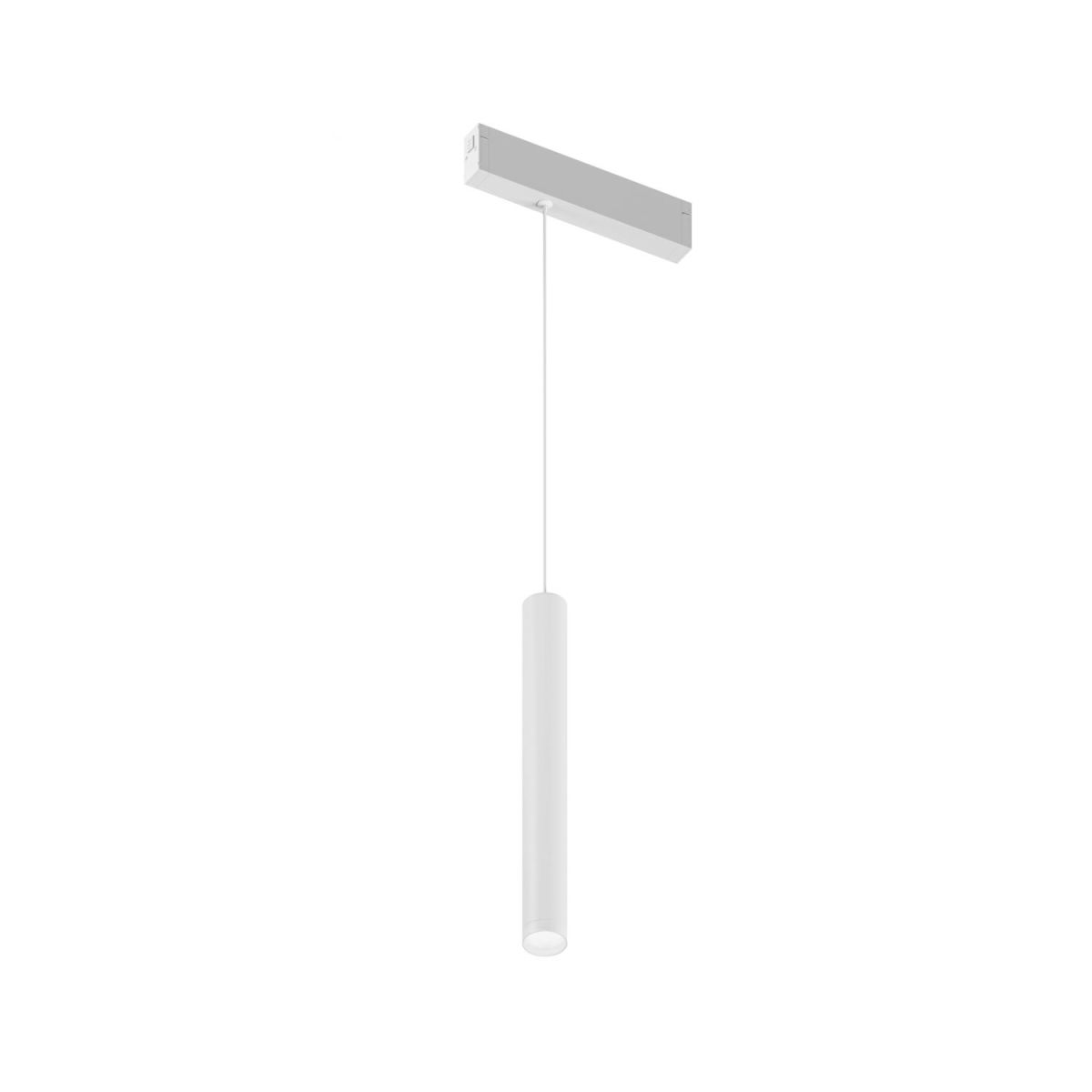 трековый однофазный светильник denkirs simple spot dk8208-wh