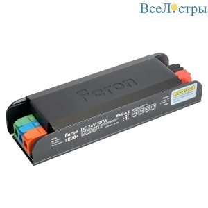 Трансформатор для светодиодной ленты с плавным пуском и диммированием Feron LB004 100W 24V IP20 52124