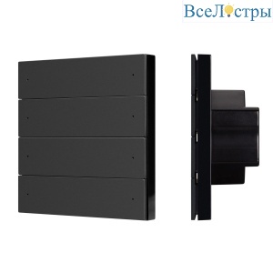 Кнопочная панель Arlight SMART-ZB-801-22-1G-8SC-MULTI-IN Black (230V) 055484