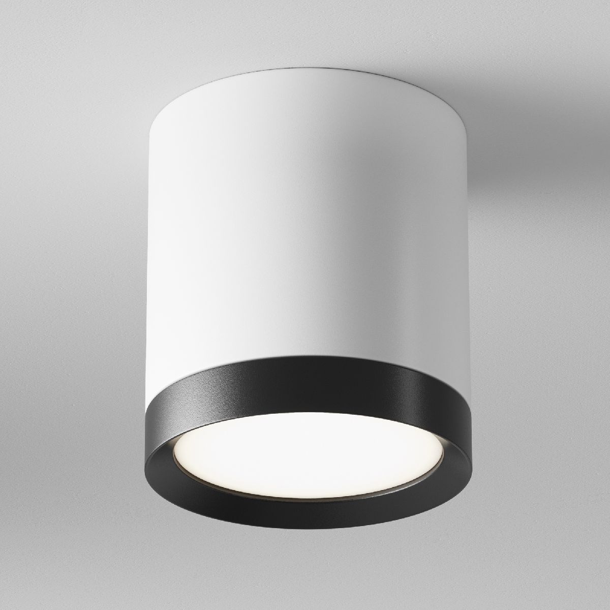 потолочный светильник maytoni technical hoop c086cm-gx53-mrd-wb