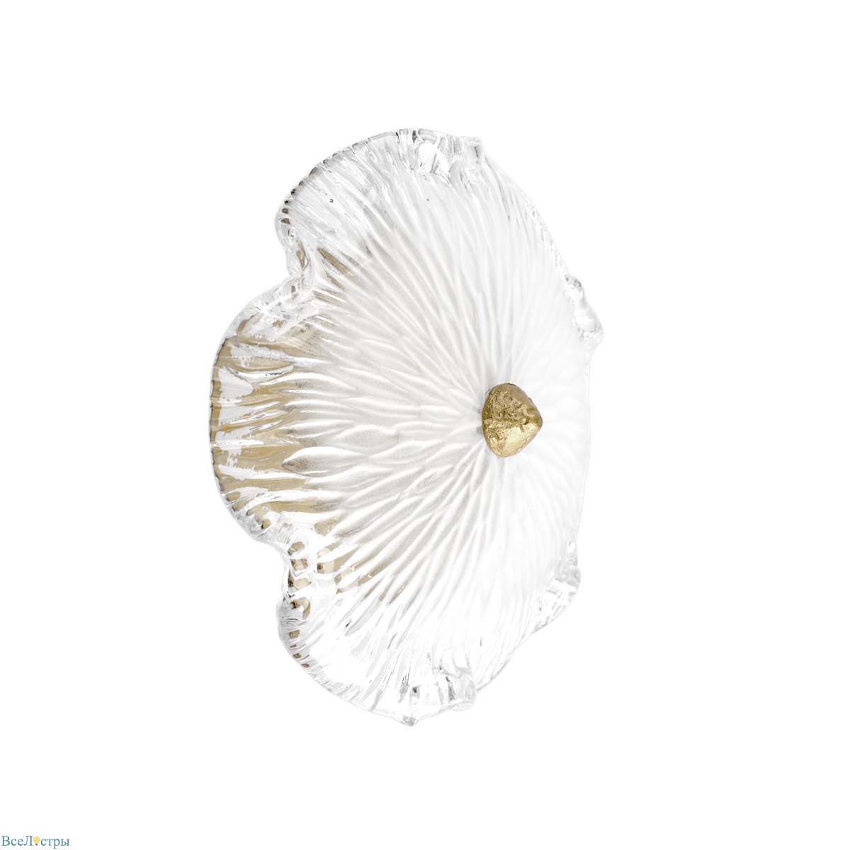 настенный светильник loft it bloom 10352w/b ab