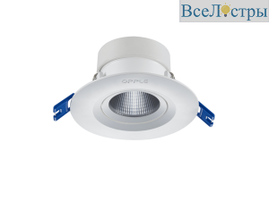 Встраиваемый светильник OPPLE US LEDSpotlightRA-US R70-8W-3000-WH-GP 541003089800