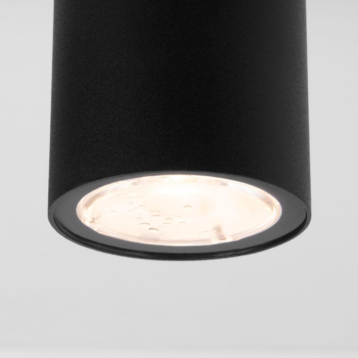 уличный светодиодный светильник elektrostandard light 35129/h черный 4690389176562