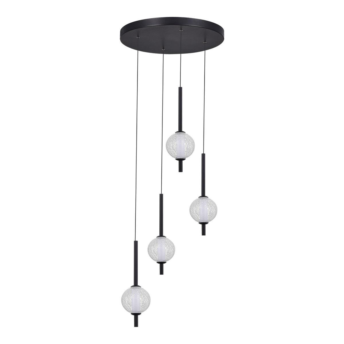 подвесная светодиодная люстра st luce peek sl6120.403.04