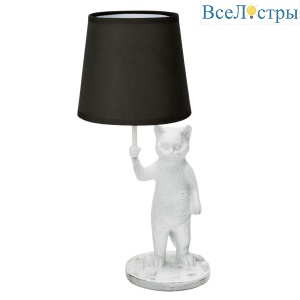 Настольная лампа Uniel UL-00013445 UML-B465 E14 WHITE/BLACK