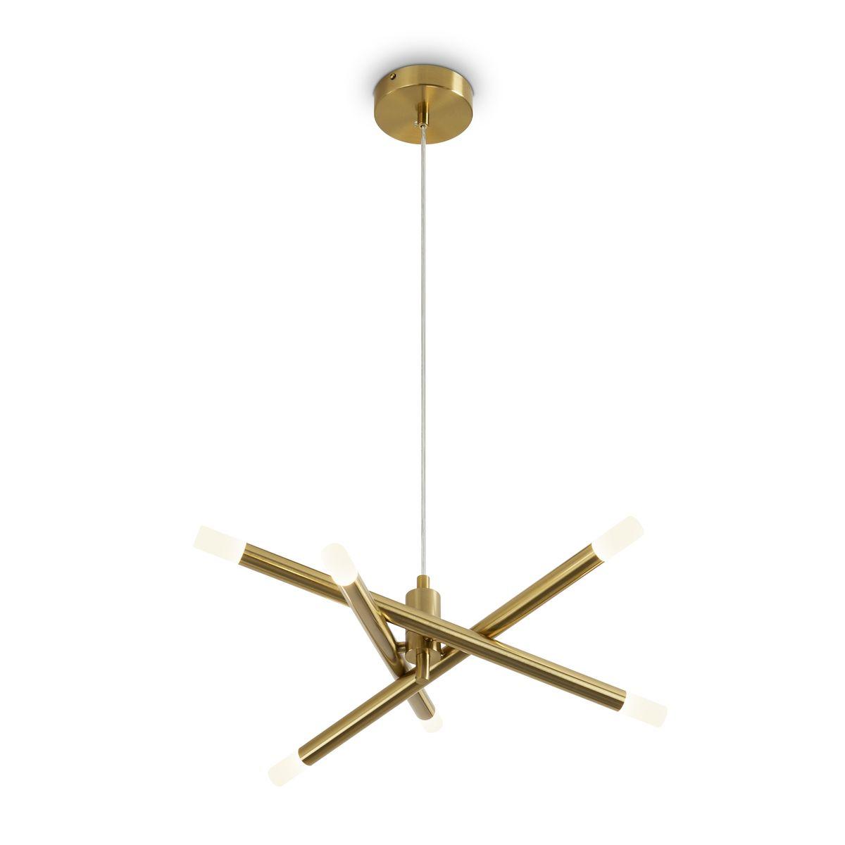 подвесная светодиодная люстра freya wands fr6130pl-l18b