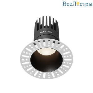 Встраиваемый светильник Maytoni Dip DL122-15W-4K-TRS-B
