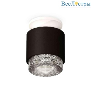 Комплект накладного светильника Ambrella light Techno Spot XS7511042 SBK/SWH/CL черный песок/белый песок/прозрачный (N7925, C7511, N7191)