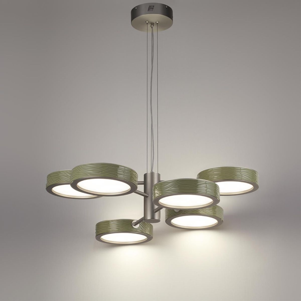 подвесная люстра odeon light l-vision rivera 5451/99la